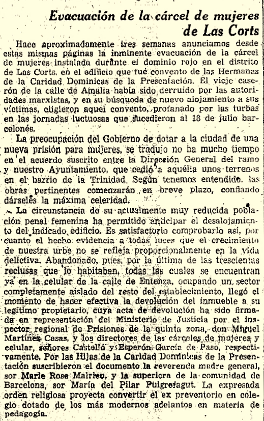 La Vanguardia Española, 10/11/1955