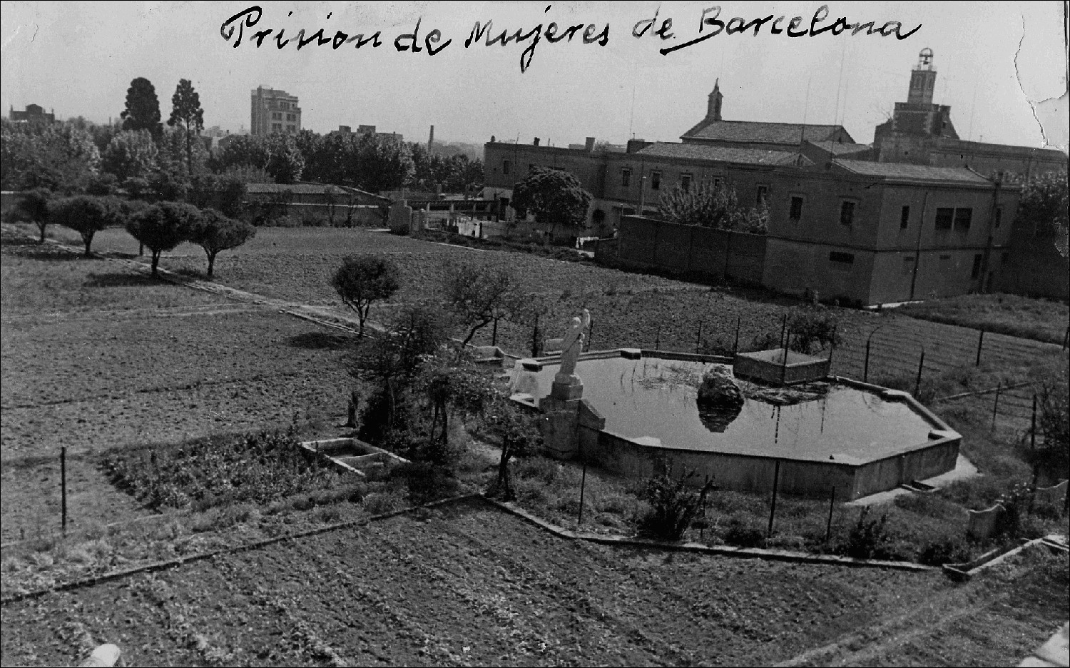 Vista general del recinte. Biblioteca de la Direcció General d'Institucions Penitenciàries